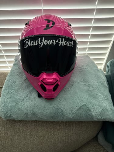 Customer photo review of D.O.T. & ECE Daytona C6- Hi-Gloss Pink