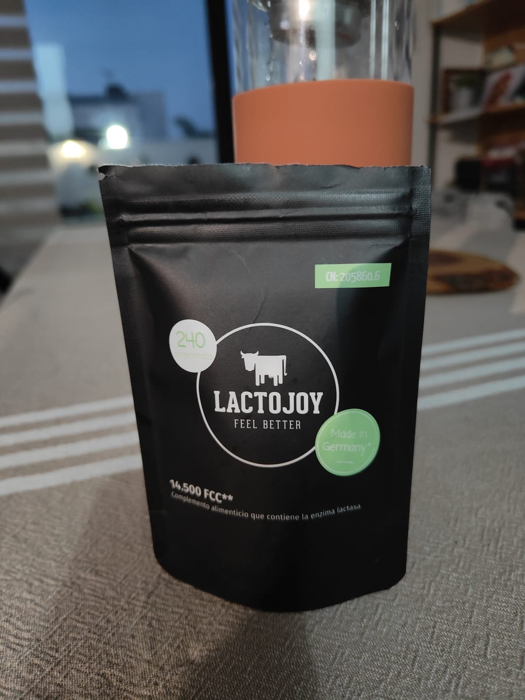 Customer photo review of LactoJoy Lactase Pills - 14.500 FCC - 240 pcs refill bag