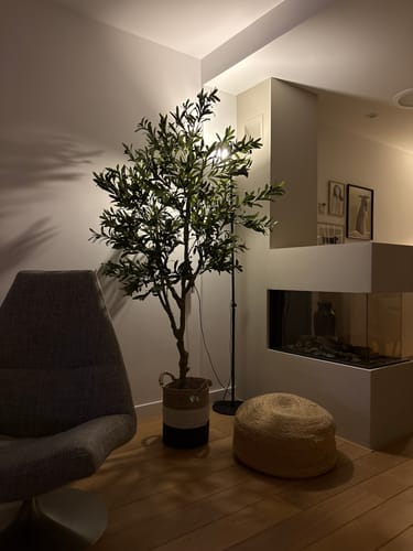 Customer photo review of Kunst Olijfboom 210cm