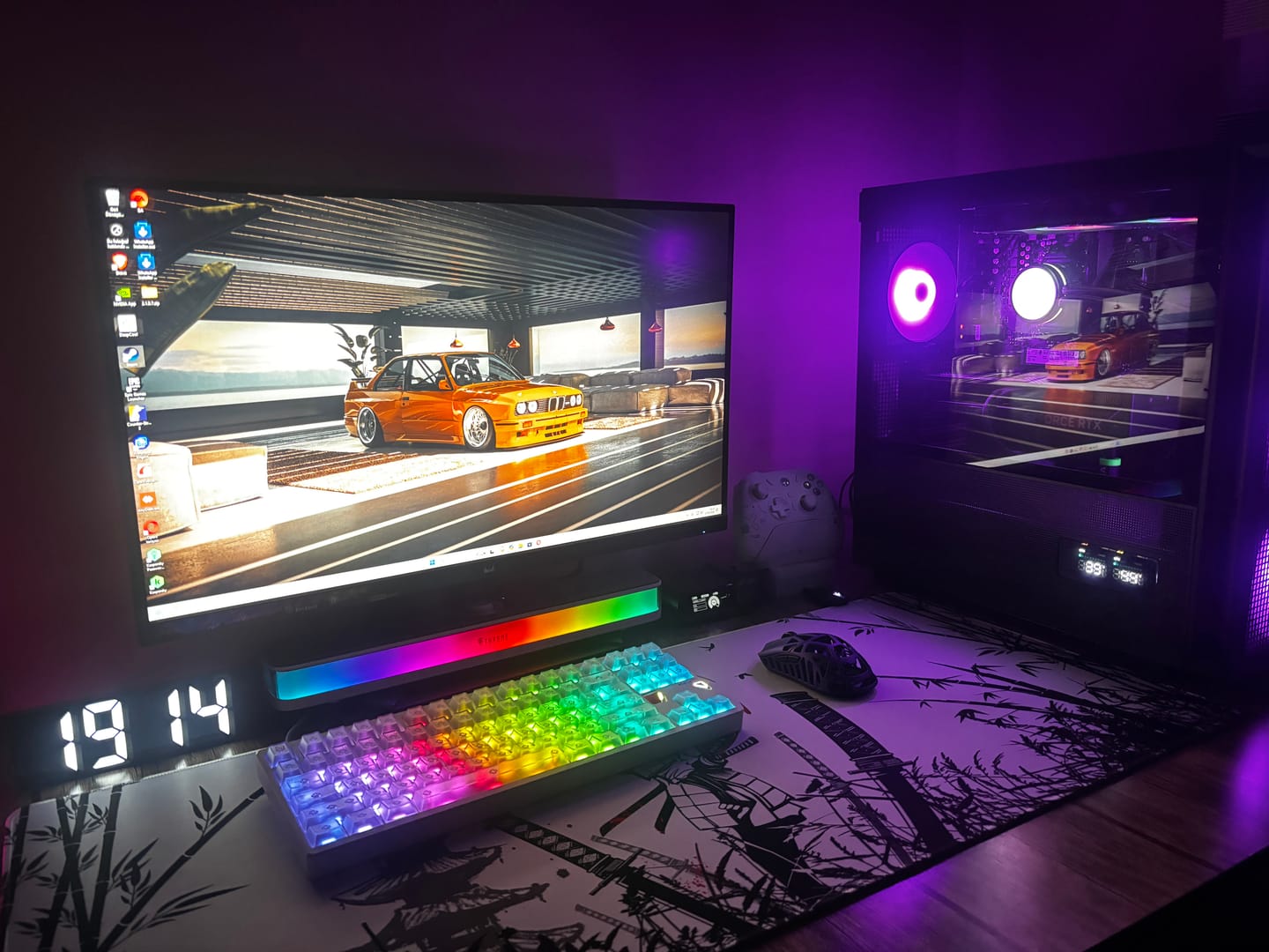 Customer photo review of ATK x QK Hex80 Alüminyum Klavye (Manyetik Switch / HE)