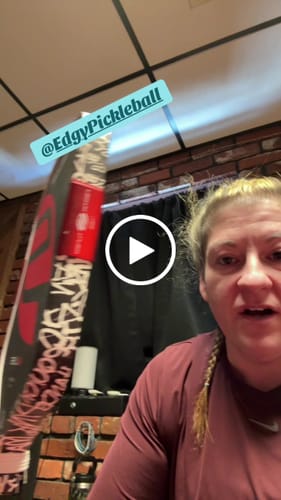 Customer video review of White Graffiti Edge Tape (3 pack) - Pickleball Paddle Edge Tape