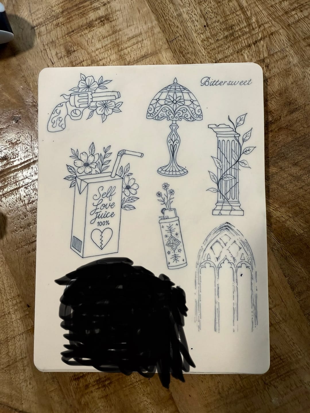 Customer photo review of Fine Line Tattoo Course