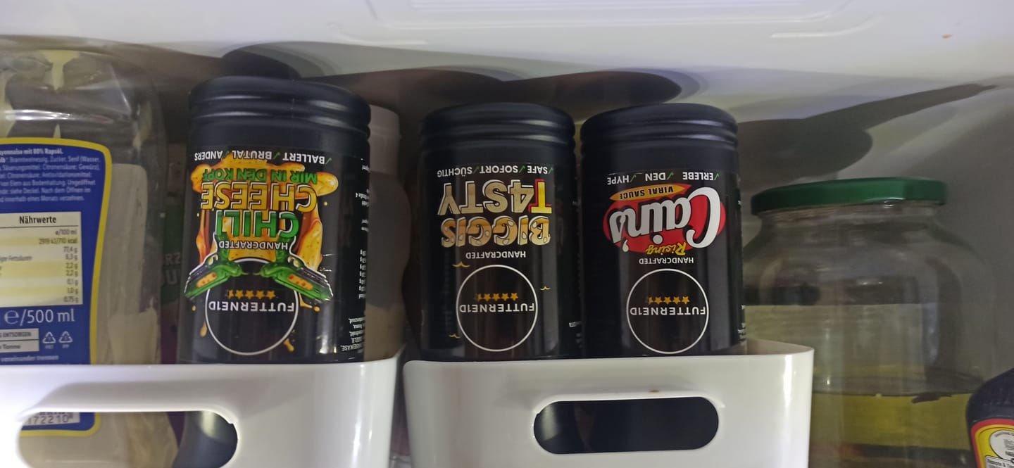 Customer photo review of CHILI CHEESE Sauce 500ml
