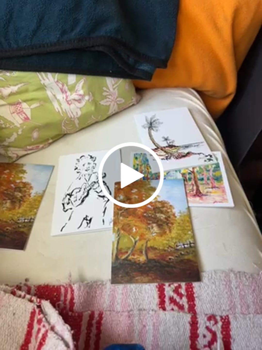 Customer video review of Set of 7 Variety Greeting Cards - Jerry Garcia