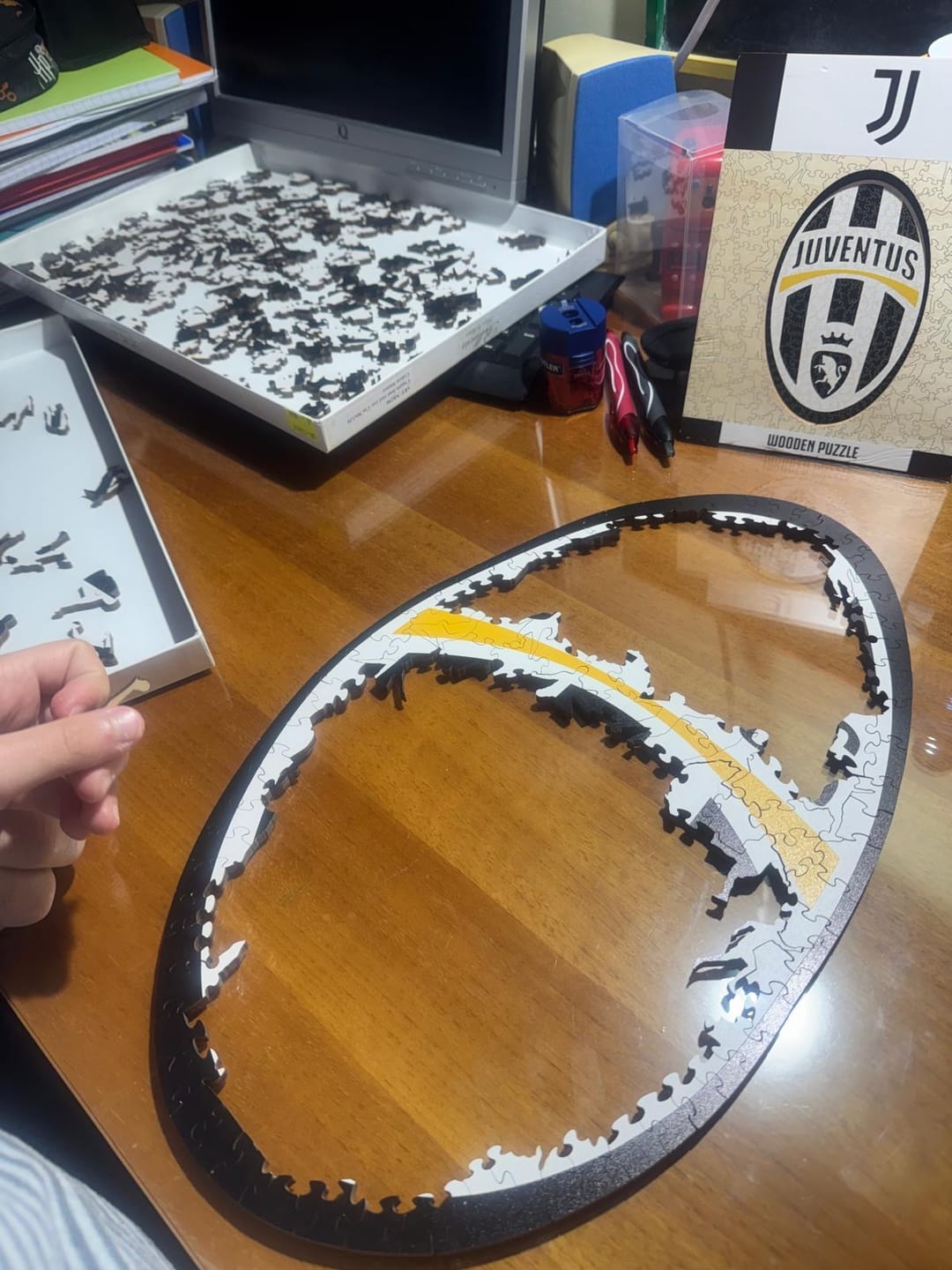Customer photo review of Retro Logo Juventus® - Puzzle di Legno