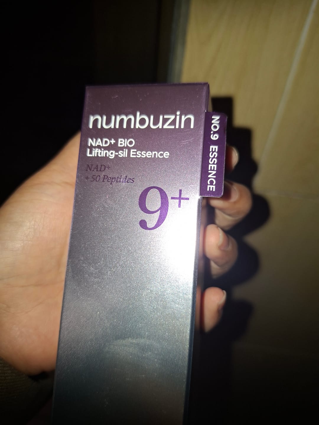 Customer photo review of NUMBUZIN No.9 NAD Bio Lifting Essence 50ml