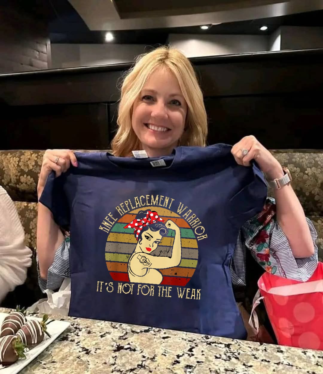 Customer photo review of TKR Warrior Not For The Weak T-Shirt