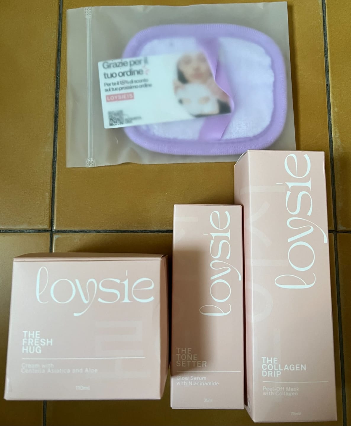Customer photo review of Il Kit Essenziale | Skincare Completa