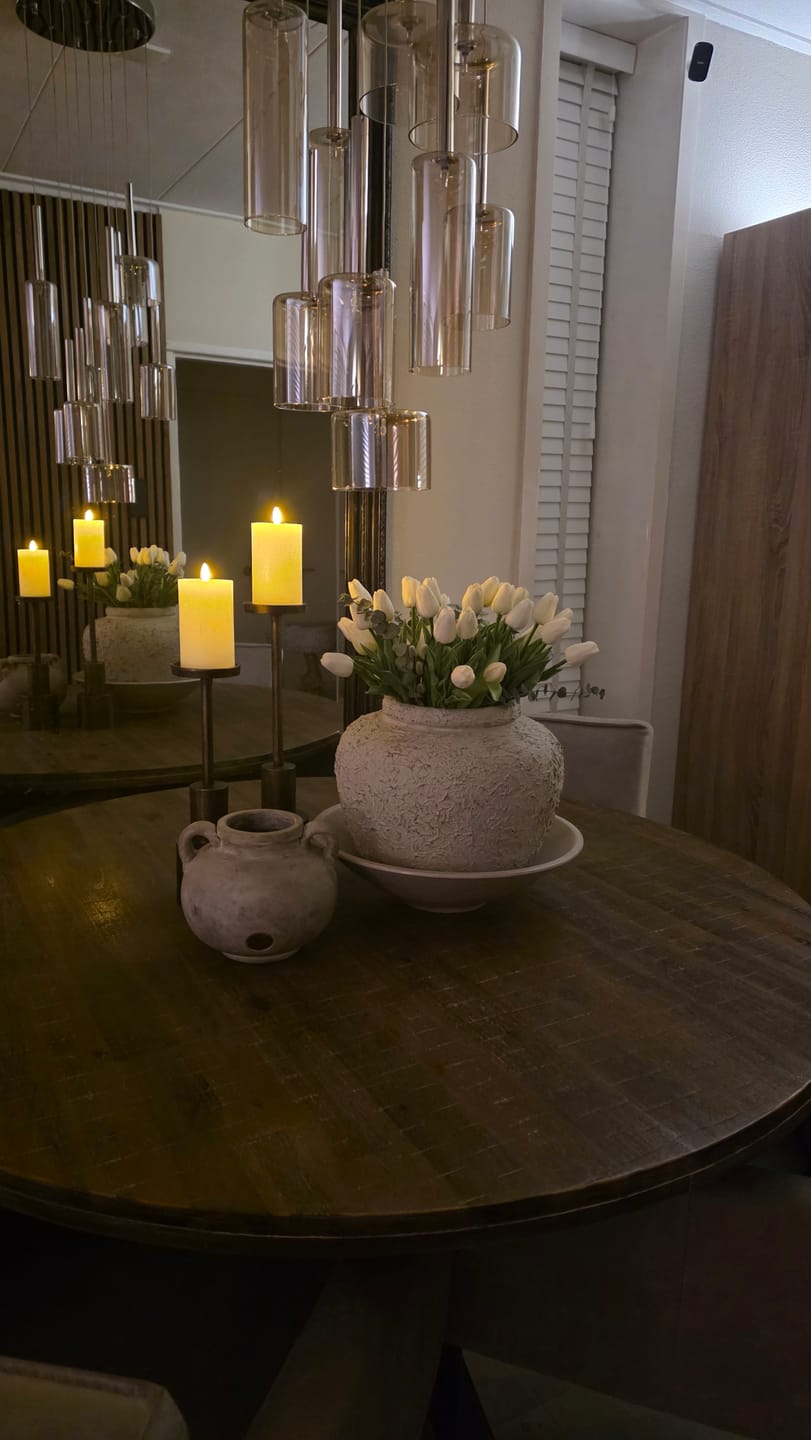 Customer photo review of Tulpen Boeket - Wit (25 stengels)