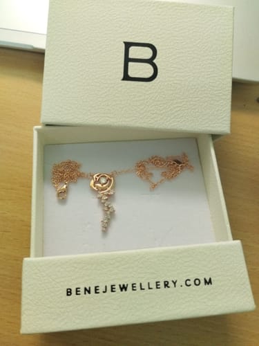 Customer photo review of Isabella Rose Necklace