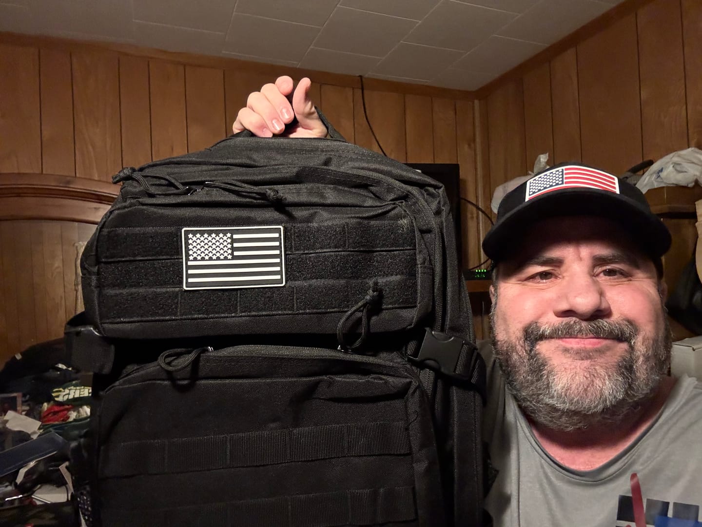 Customer photo review of Tactix H.T. Tactical Backpack