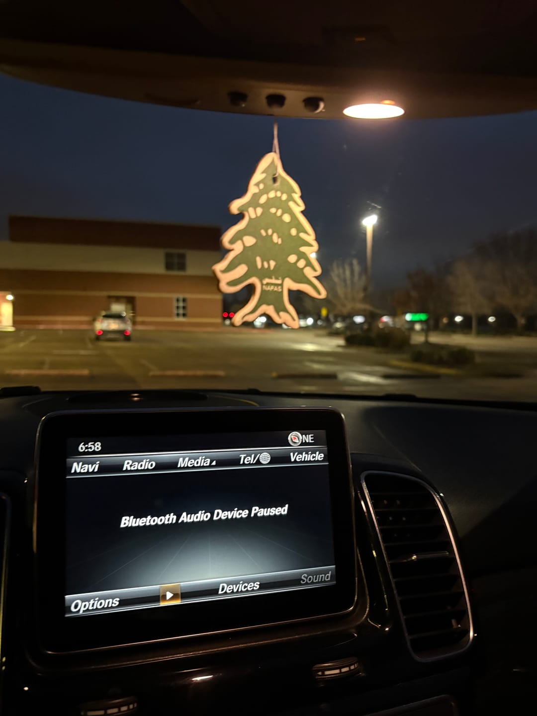 Customer photo review of Lebanese Cedar Air Freshener + Sticker Pack