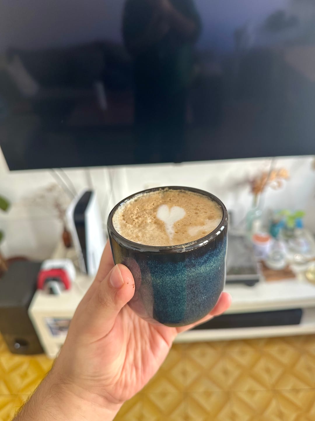 Customer photo review of כוס קפוצ'ינו גדול – חיבוק מסדרת נגה