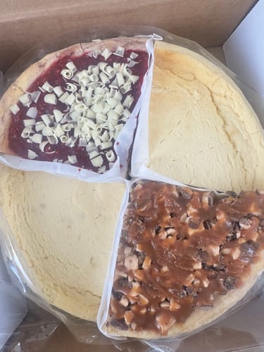 Customer photo review of OG Cheesecake Sampler