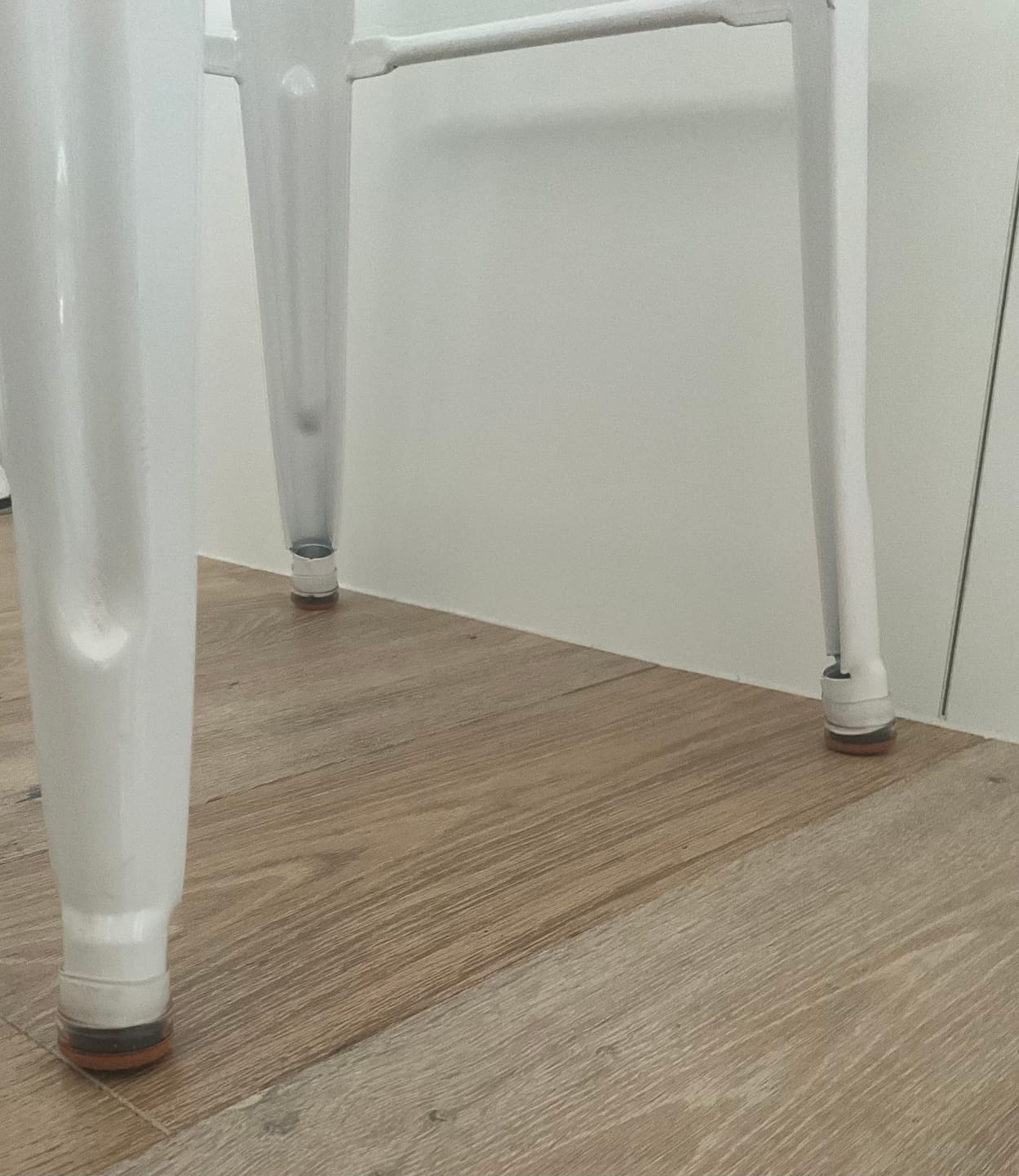 Customer photo review of Groovy Flex Silicone Felt Chair Leg Protectors | Stretchy Edition
