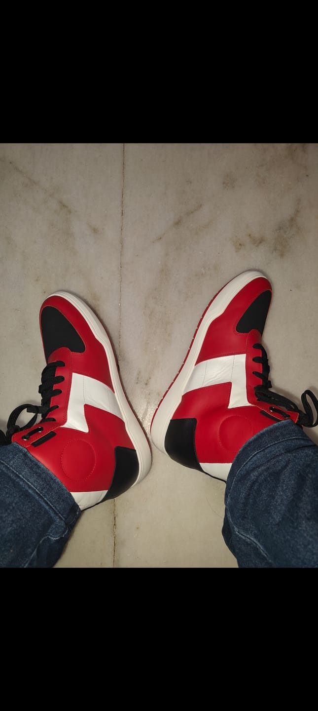 Customer photo review of Clan Stealth D3O (White Red - Limited Edition)