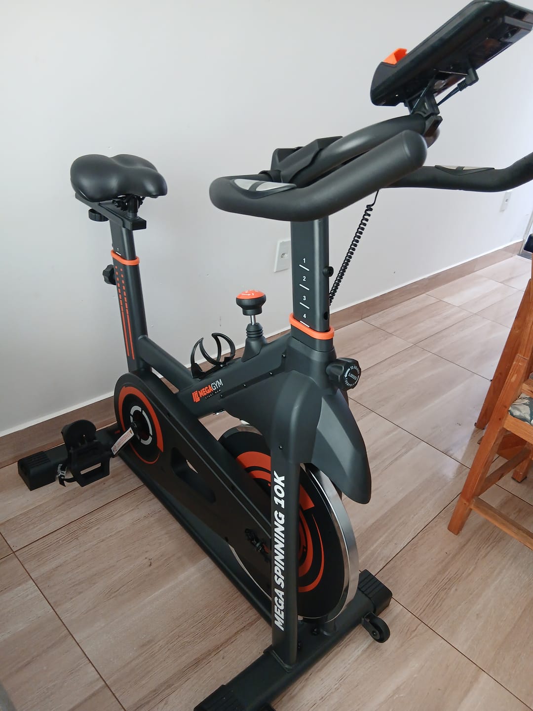 Customer photo review of Bicicleta Ergométrica Bike Mega Spinning 10K
