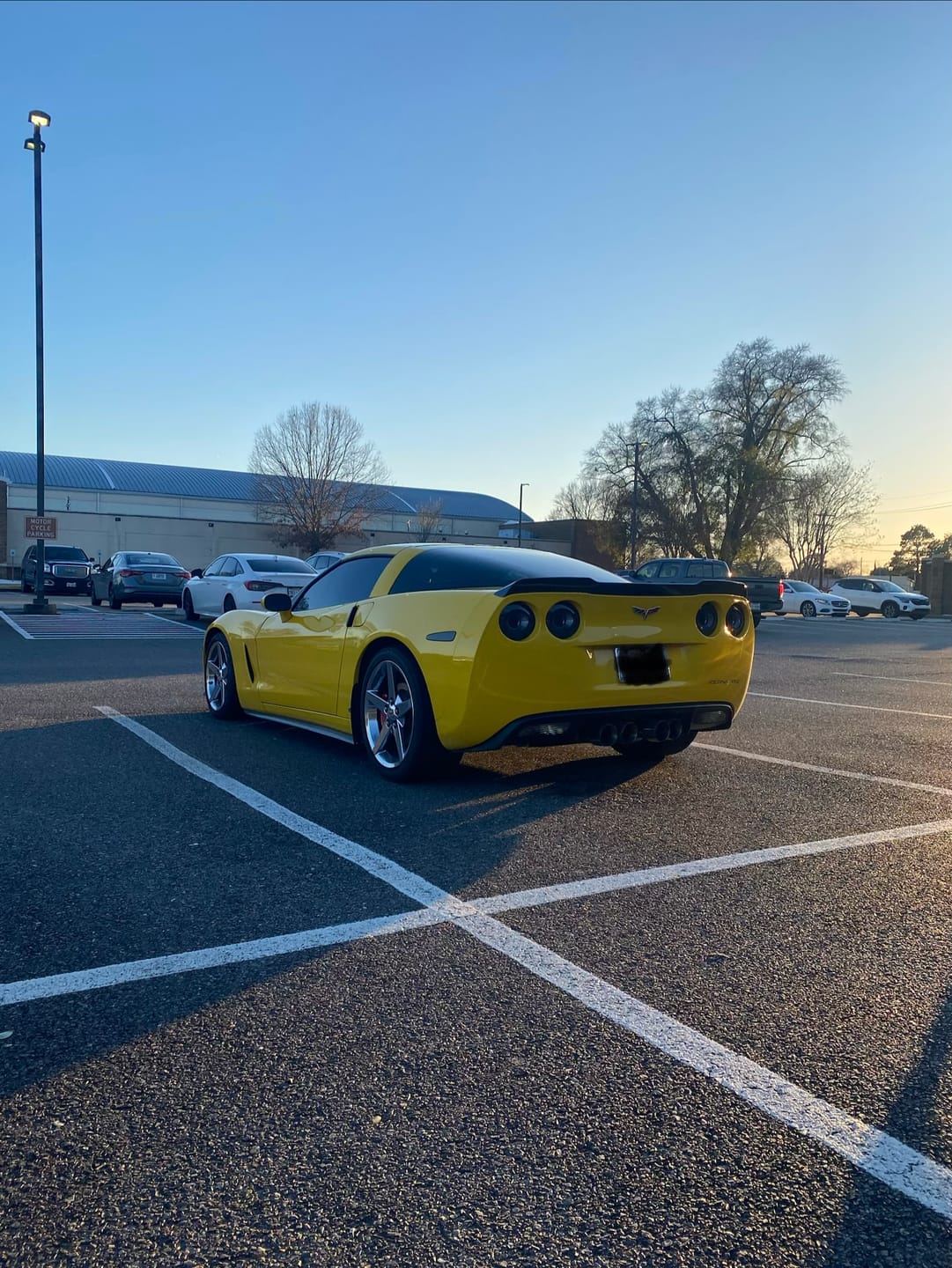Customer photo review of Corvette C6 ZR1 Extended Rear Trunk Spoiler