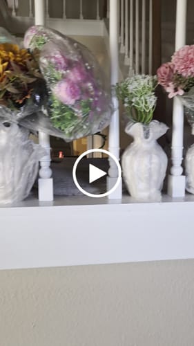 Customer video review of Bulk 14" Rose Buds Bush Mixed Flowers Artificial Wholesale