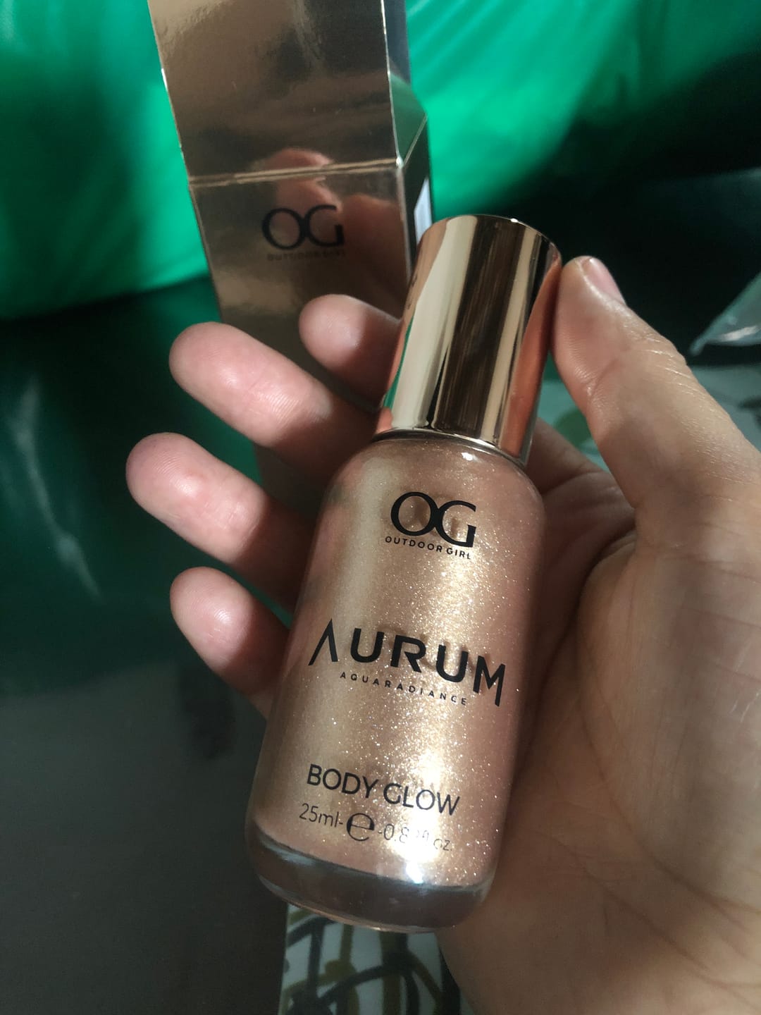Customer photo review of Shimmer Corporal Aurum