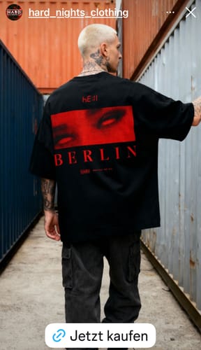 Customer photo review of Hell Berlin (Oversized shirt)