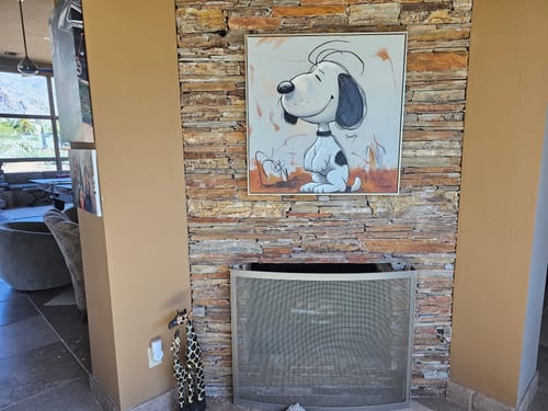 Customer review photo for Abstract Graffiti Art #GA092