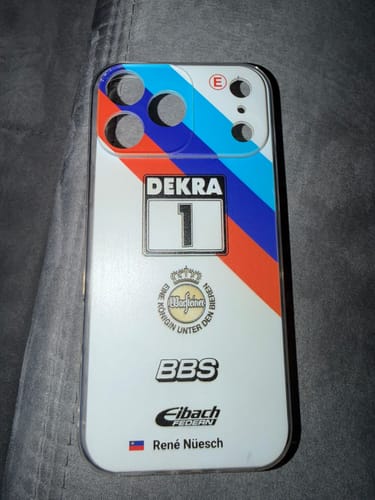 Customer photo review of M3 E30 #15 DTM Champion 1989 Livery - Individuelle Handyhülle für iPhone