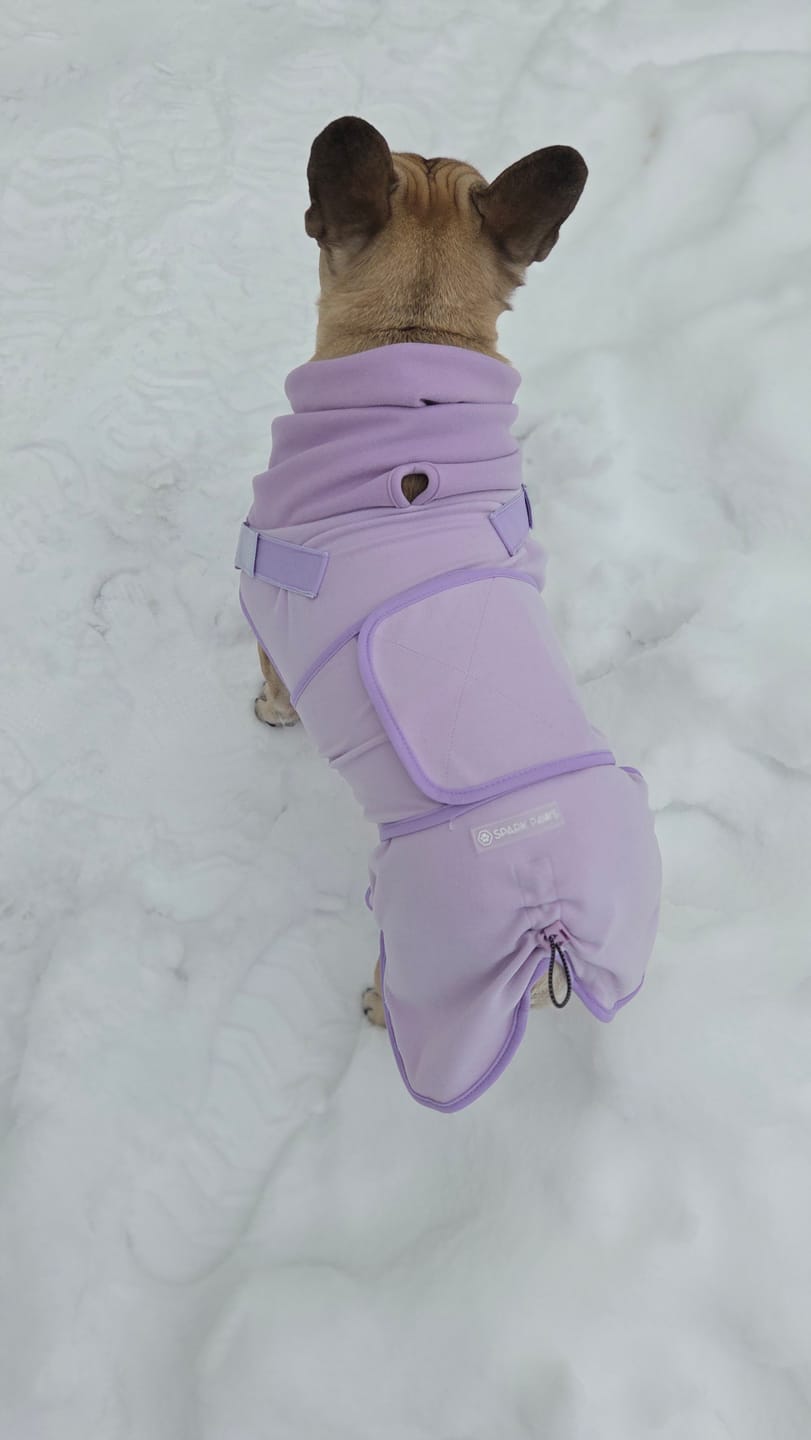 Customer photo review of Anxiety Calming Suit - Purple