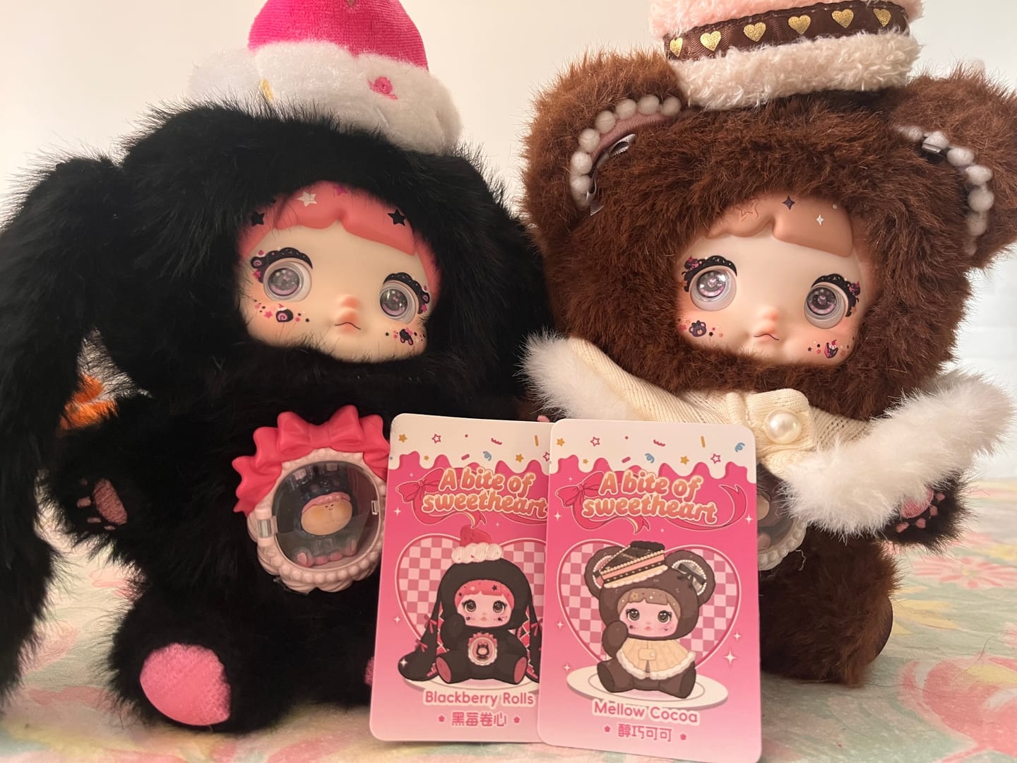 Customer photo review of Nommi × Amarilith A Bite of Sweetheart Series Plush Blind Box