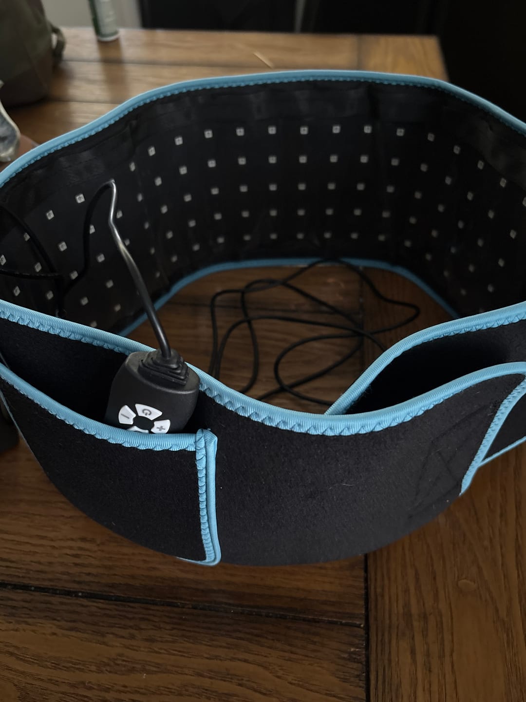 Customer photo review of Nicebeam Red Light Therapy Belt