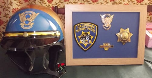 Customer photo review of CHP California Highway Patrol EXPERT Shooting Lapel Pin