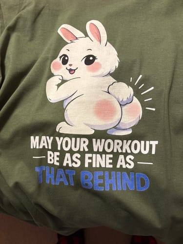 Customer photo review of That Behind T-Shirt