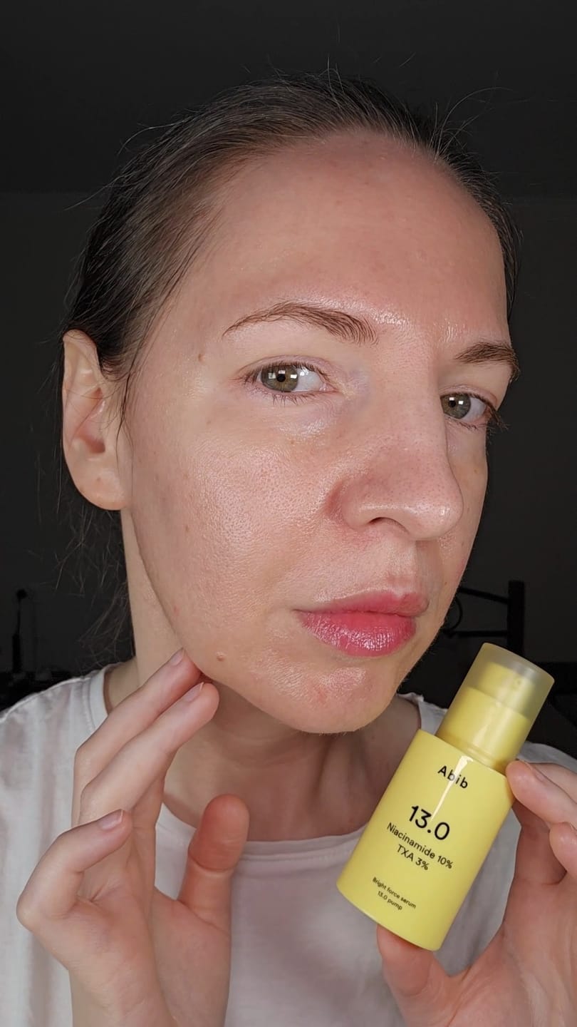 Customer photo review of Bright force serum 13.0 pump