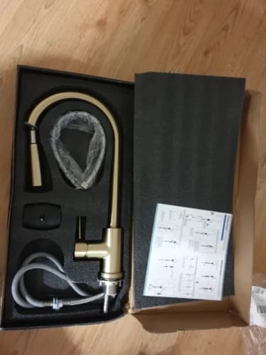 Customer photo review of Falkenberg - Touch Kitchen Faucet with Pull-Out Sprayer