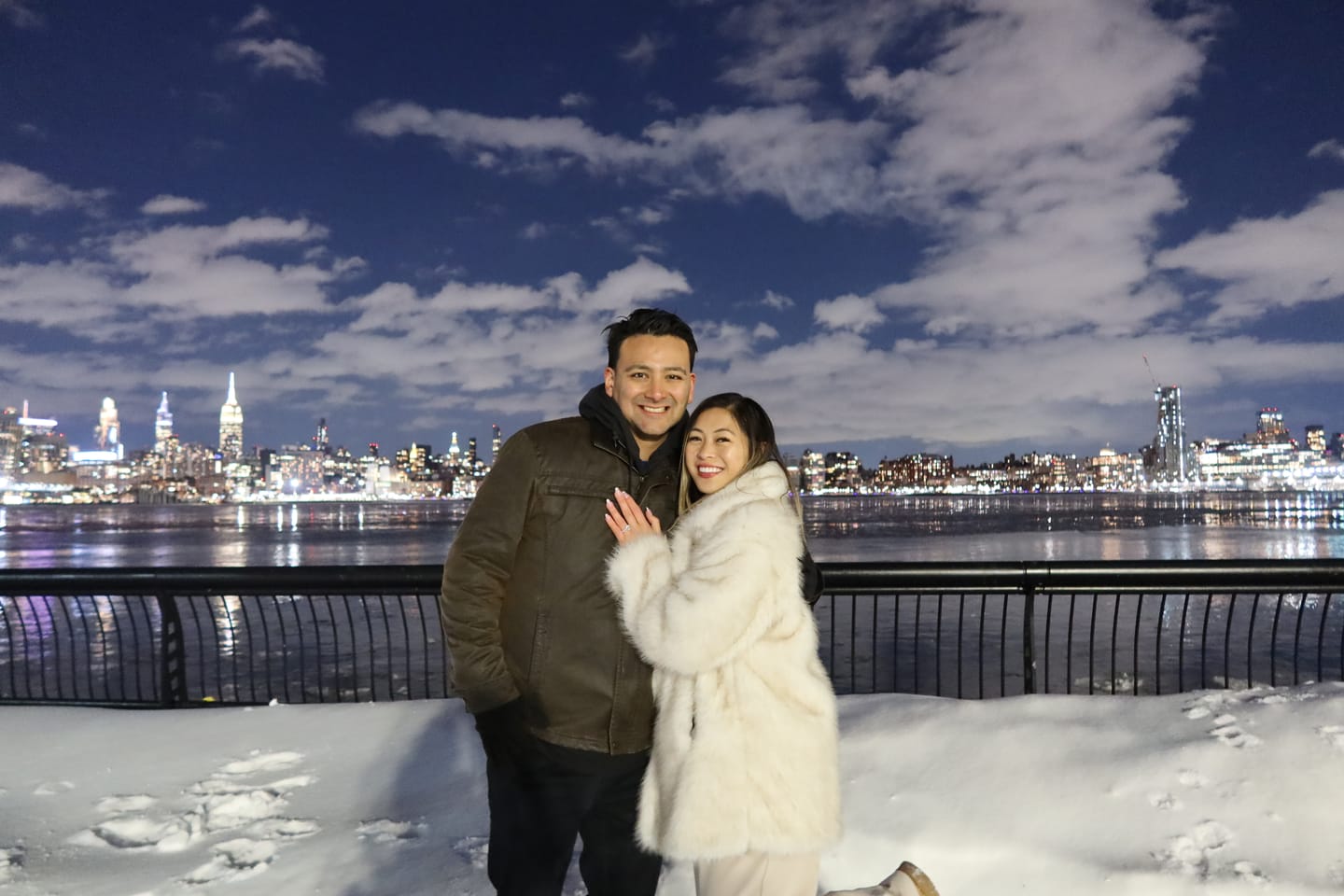 Customer photo review of Tilda Faux Fur Coat
