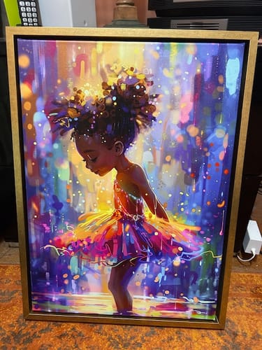 Customer photo review of Rainbow Raindrops