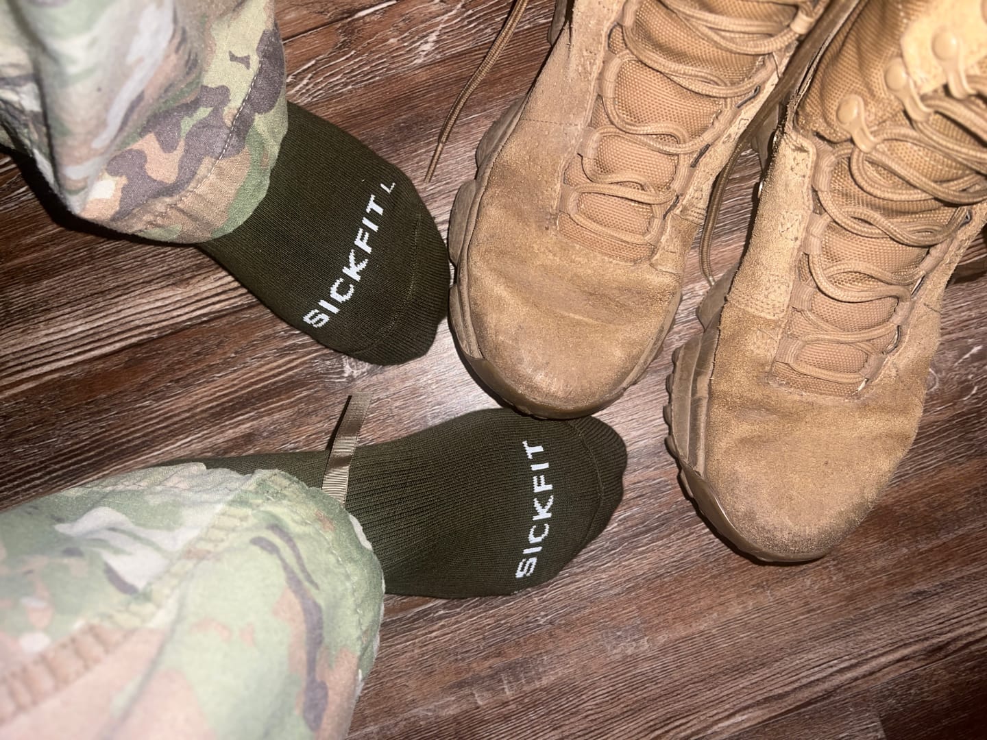 Customer photo review of SickFit Compression Light Weight Boot/ PT Sock – 670-1 Compliant Performance Fit