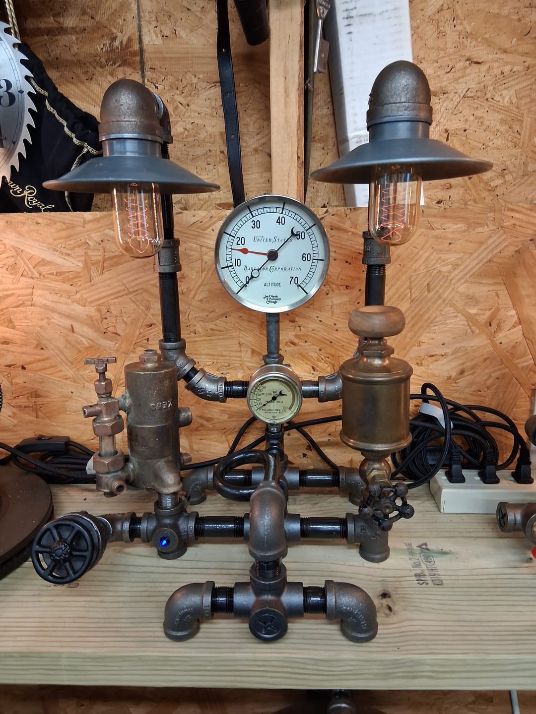 Customer photo review of Beacon Tube Vintage Bulb - 40 Watt - 11.75 in. Length - Clear
