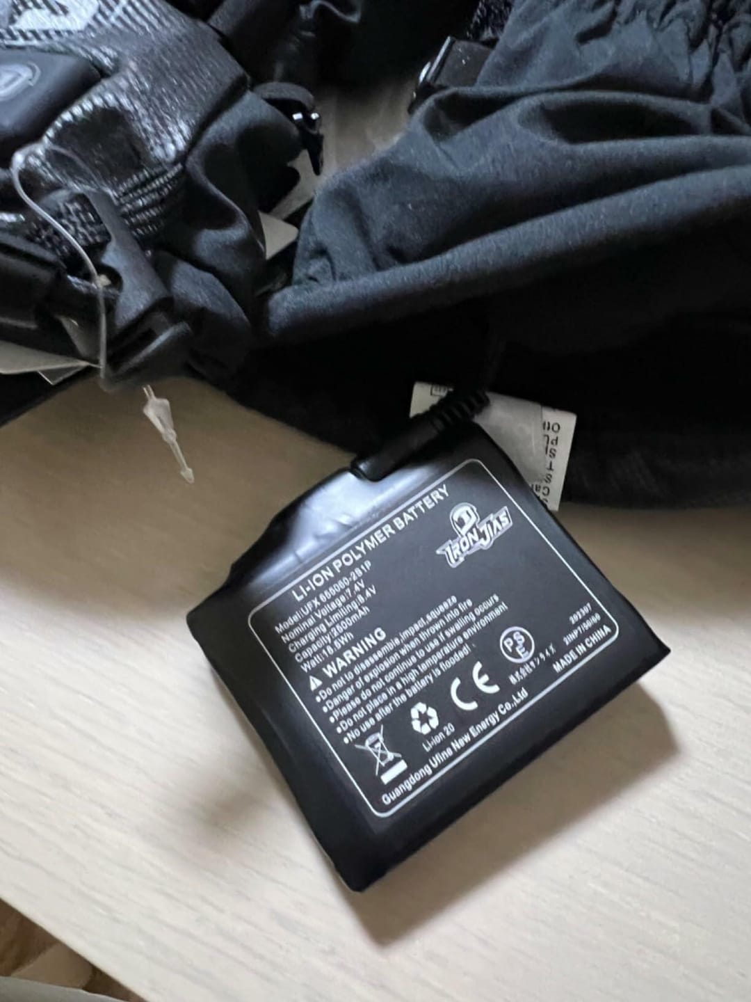 Customer photo review of 防水保温電熱グローブ | JIA10H
