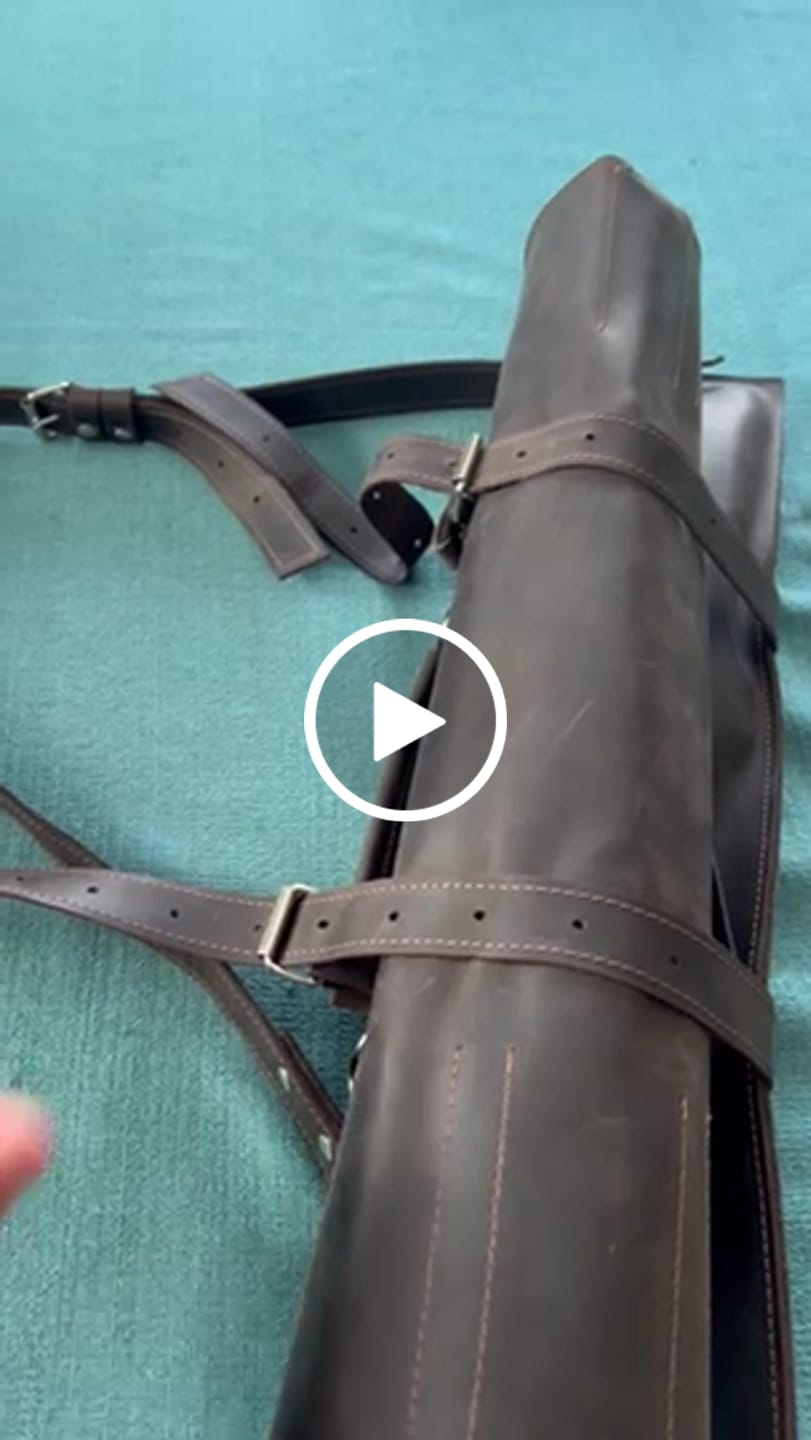 Customer video review of The Professional's Leather Knife Roll