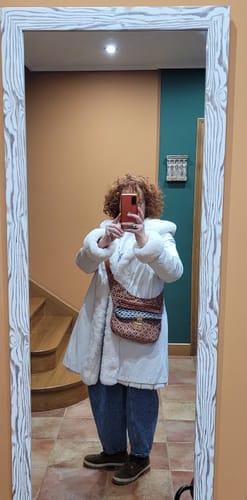 Customer photo review of Riñonera "Special Japanese Waves" · Impermeable · Pieza Única Núm. 18291