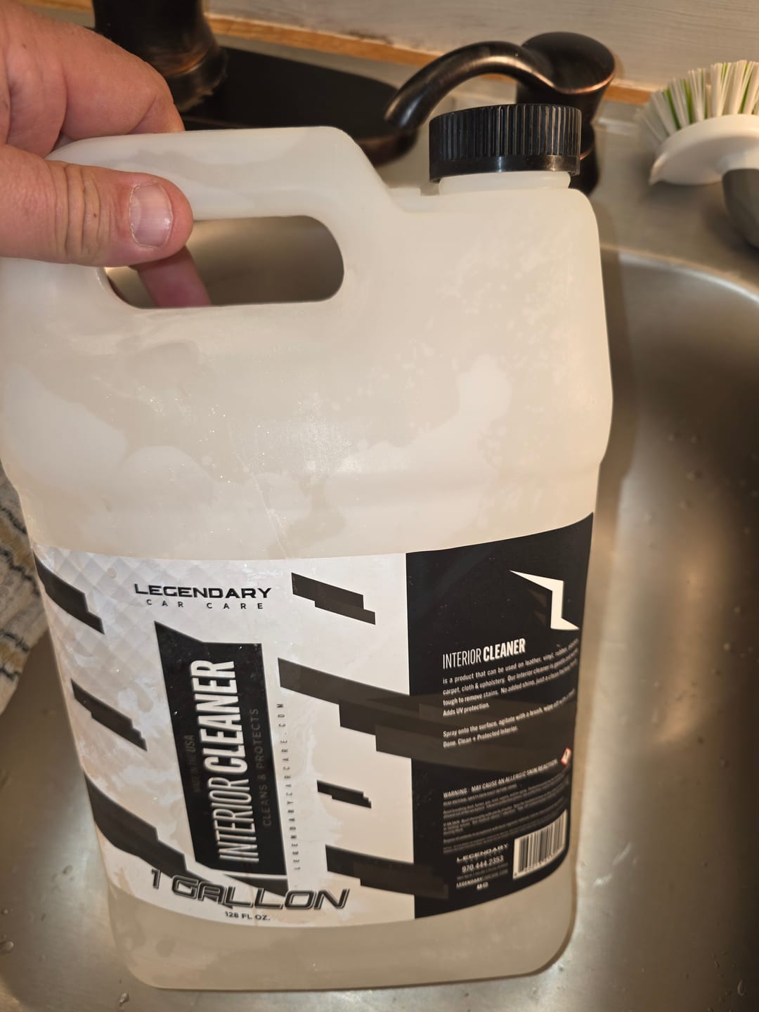 Customer photo review of Interior Cleaner & Protectant