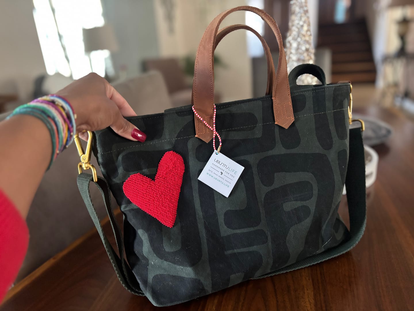 Customer photo review of Commuter - Safari Kuba with Red Beaded Heart