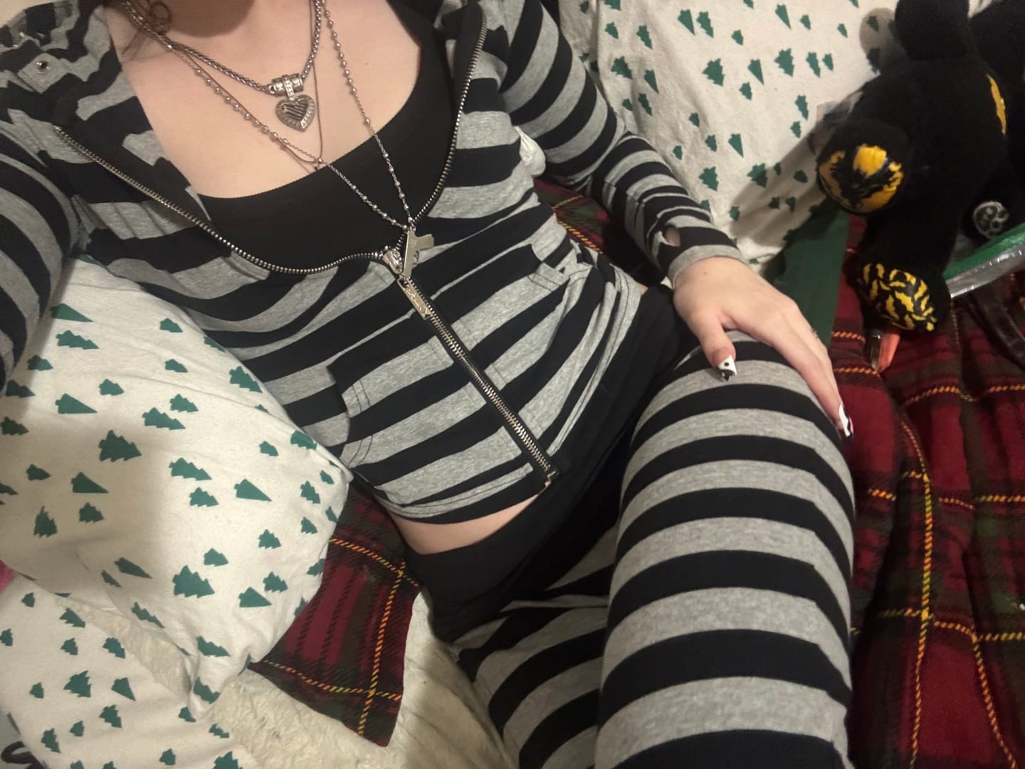 Customer photo review of Eclipse Foldover Pants
