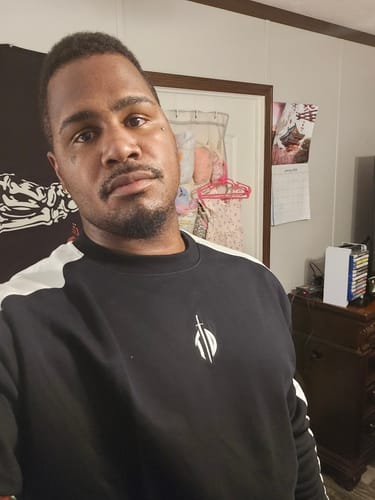 Customer photo review of Two-Tone Crewneck