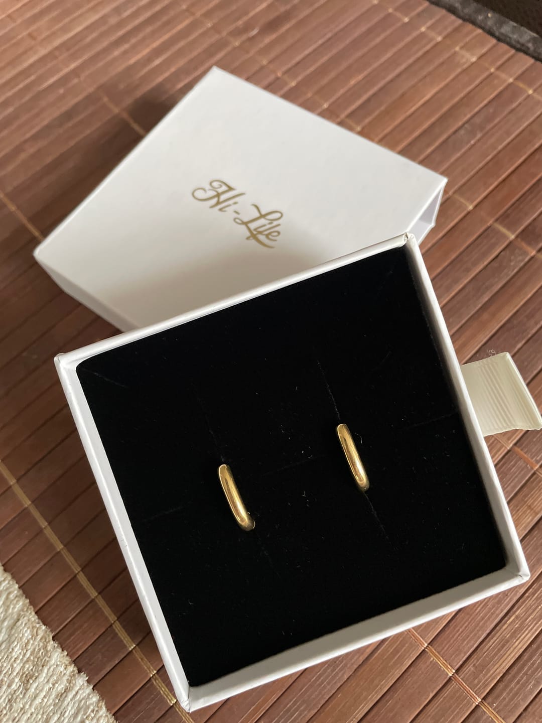 Customer photo review of Deluxe Wavelink Armband 14K Vergoldet