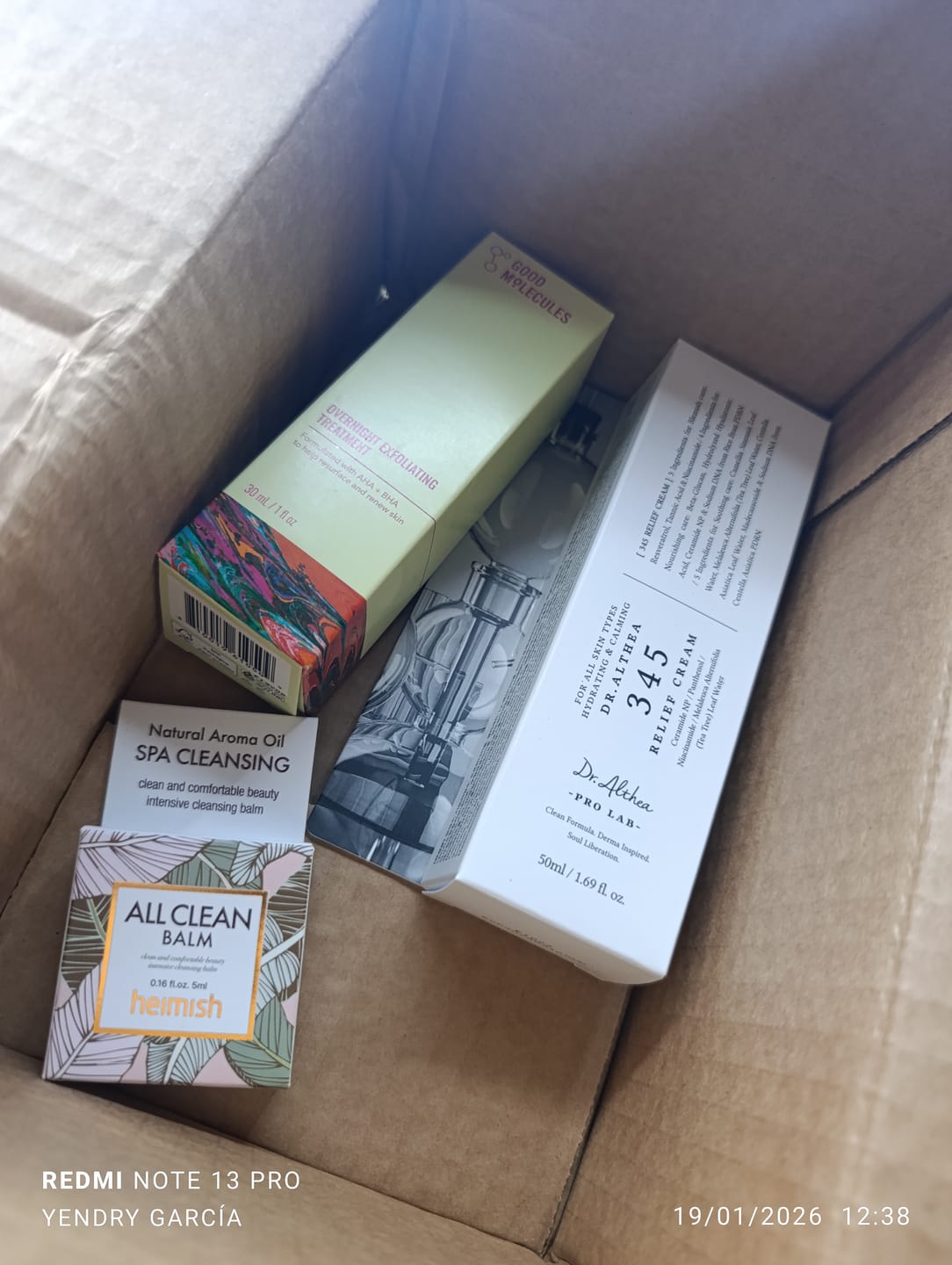 Customer photo review of 345 Relief Cream