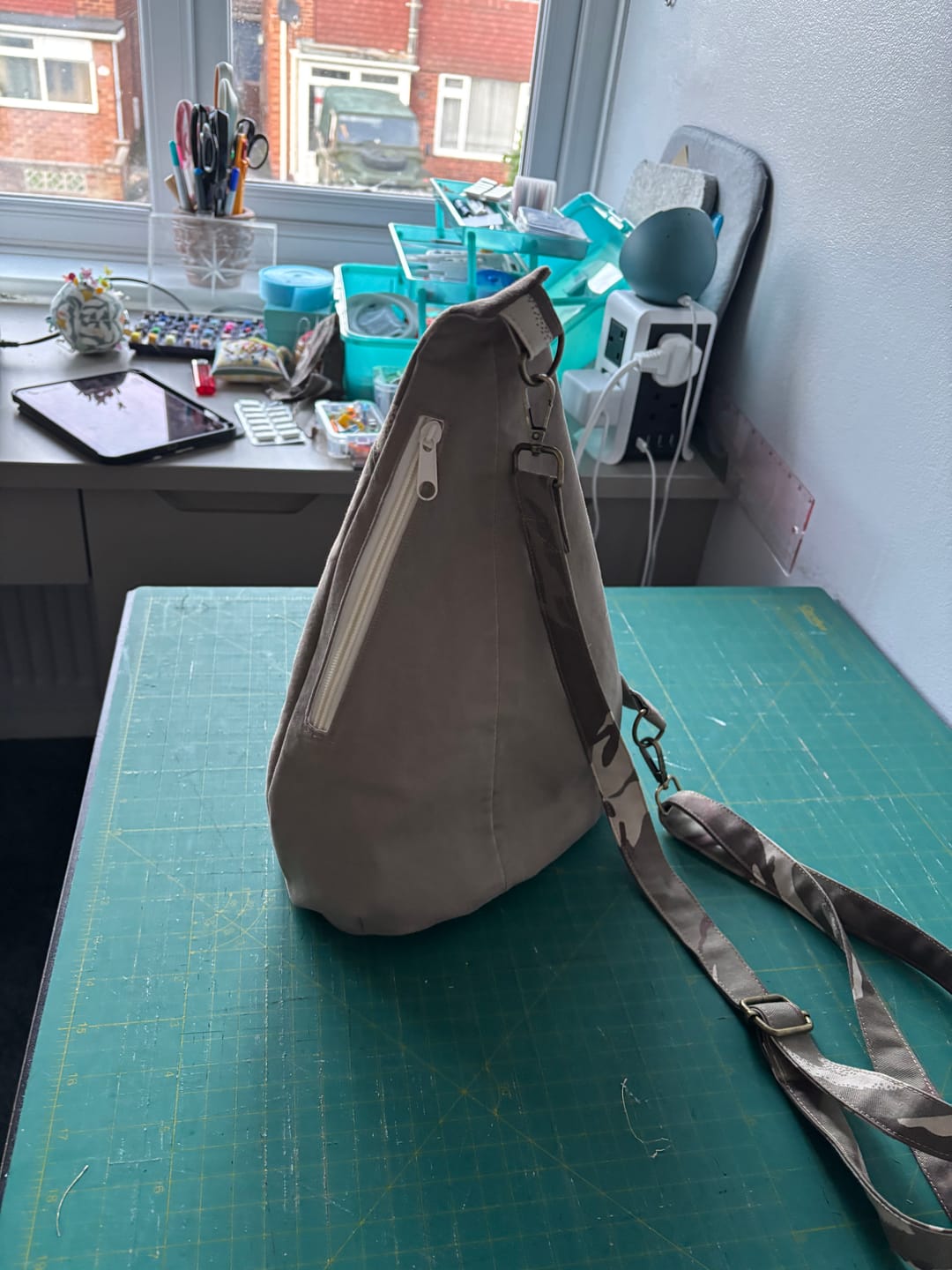 Customer photo review of Camouflage 100% Cotton Drill Fabric