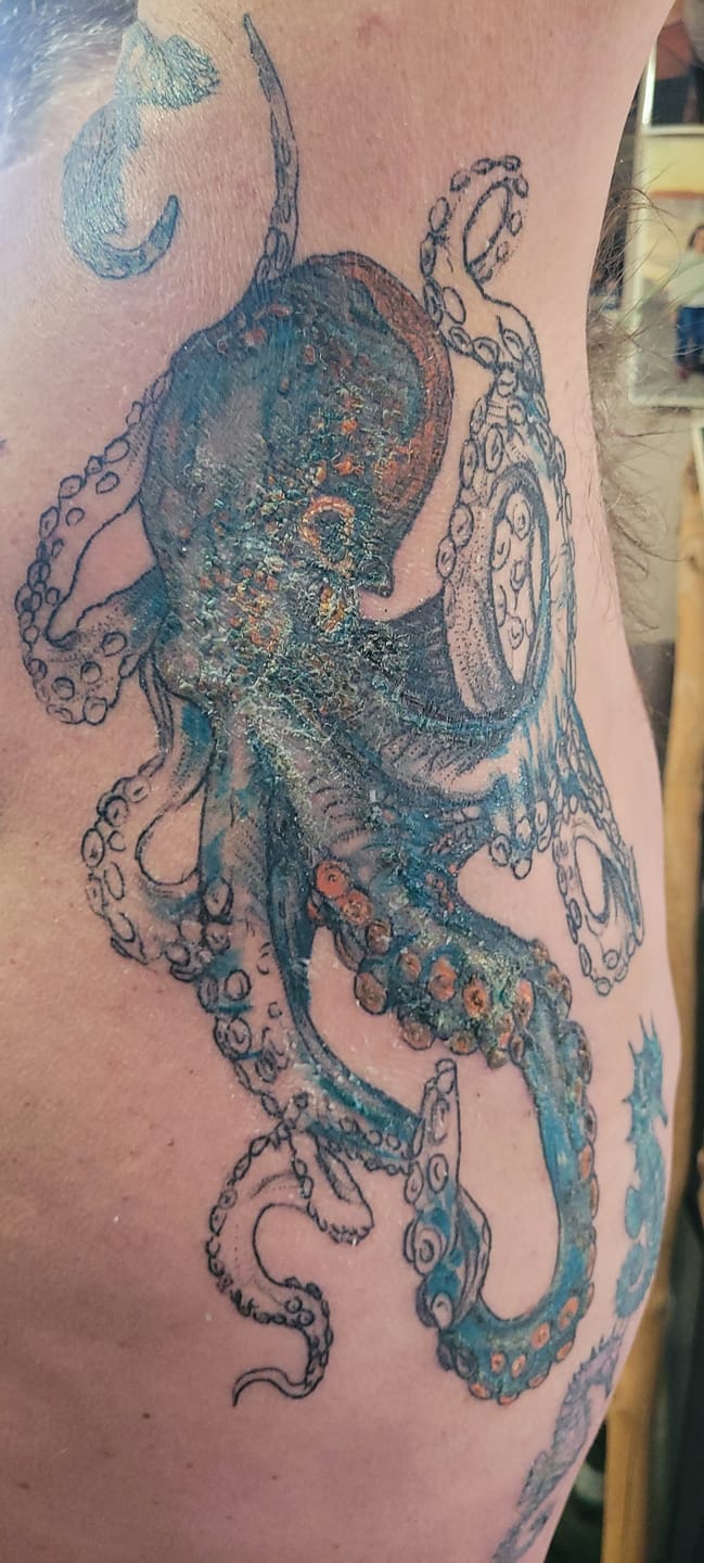 Customer photo review of Signature Tattoo Numbing Cream