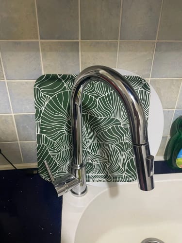 Customer photo review of Falkenberg - Touch Kitchen Faucet with Pull-Out Sprayer